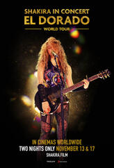 Shakira in concert el dorado world tour_one sheet_usa